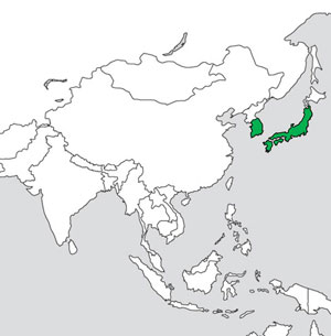 Pseudocamellia GlobalDistribution